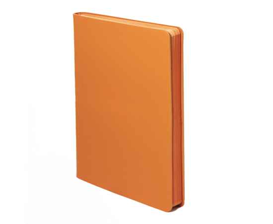 Ежедневник недатированный Pulpy, А5,  оранжевый, кремовый блок, оранжевый срез, Цвет: оранжевый, изображение 7