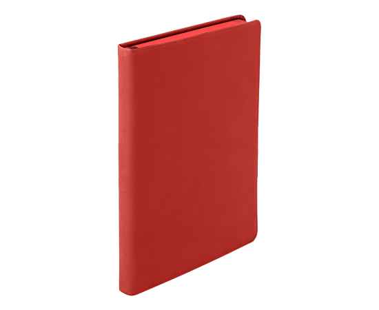 Ежедневник недатированный Pulpy, А5,  красный, кремовый блок, красный срез, Цвет: красный, изображение 6