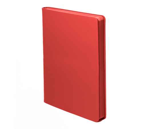 Ежедневник недатированный Pulpy, А5,  красный, кремовый блок, красный срез, Цвет: красный, изображение 7