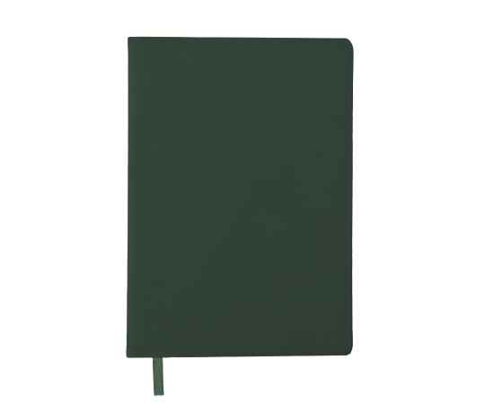 Ежедневник недатированный Pulpy, А5,  зеленый, кремовый блок, зеленый срез, Цвет: зеленый, изображение 2
