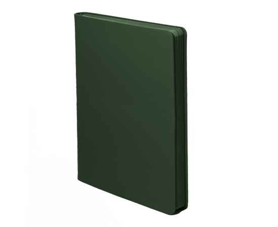 Ежедневник недатированный Pulpy, А5,  зеленый, кремовый блок, зеленый срез, Цвет: зеленый, изображение 7