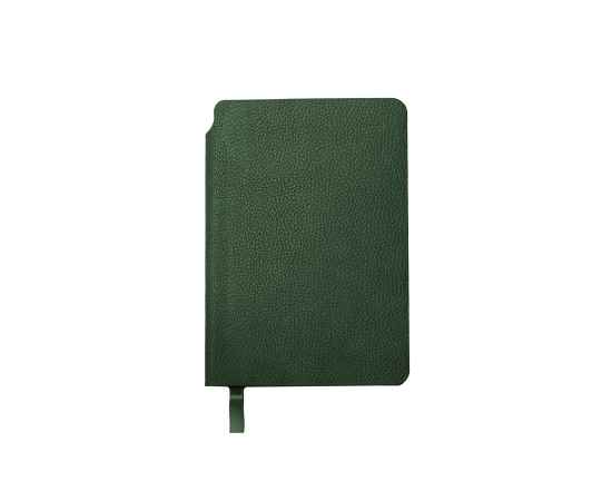 Ежедневник недатированный SALLY, A6, темно-зеленый, кремовый блок, Цвет: зеленый, изображение 2