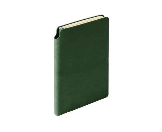 Ежедневник недатированный SALLY, A6, темно-зеленый, кремовый блок, Цвет: зеленый, изображение 8