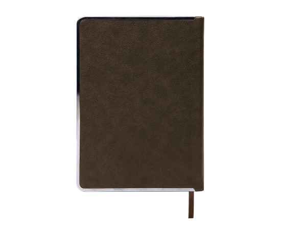 Ежедневник недатированный Montrose, А5, коричневый, кремовый блок, графитовый срез, Цвет: коричневый, изображение 3
