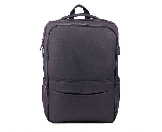 Рюкзак CORE, тёмно-серый, 100% полиэстер, Цвет: тёмно-серый, голубой, изображение 8
