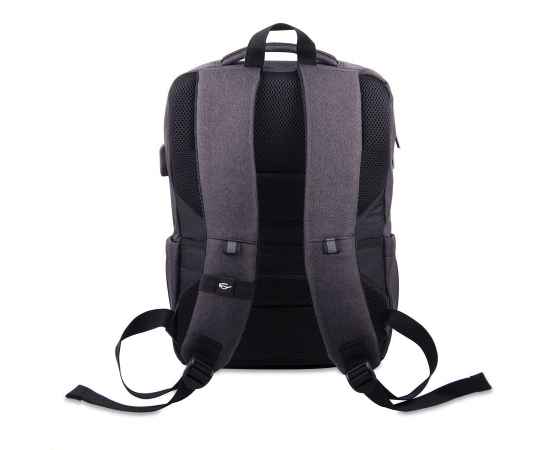 Рюкзак CORE, тёмно-серый, 100% полиэстер, Цвет: тёмно-серый, голубой, изображение 9