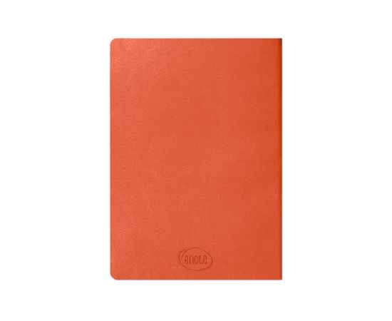 Ежедневник недатированный Tony, А5, оранжевый, кремовый блок в клетку, Цвет: оранжевый, изображение 7