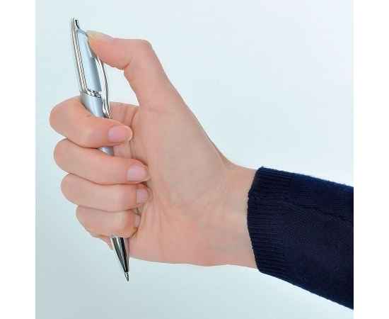 FORCE, ручка шариковая, серебристый/серебристый, металл, Цвет: серебристый, изображение 3