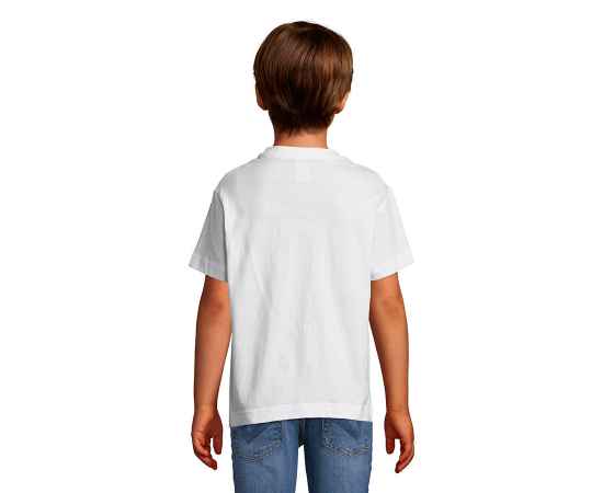 Футболка REGENT KIDS, белый, 6  лет, 100% хлопок, 150 г/м2, Цвет: белый, Размер: 106-116, изображение 5