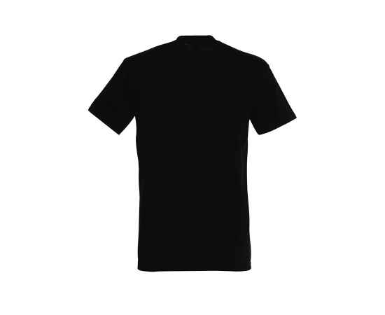 Футболка мужская IMPERIAL, глубокий черный, XS, 100% хлопок, 190 г/м2, Цвет: черный, Размер: XS, изображение 3