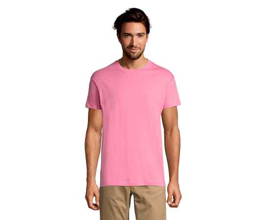 Футболка мужская REGENT, розовый, M, 100% хлопок, 150 г/м2, Цвет: розовый, Размер: M, изображение 4