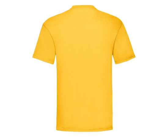 Футболка мужская VALUEWEIGHT T 165, желтый_S, 100% хлопок, Цвет: желтый, Размер: M, изображение 2