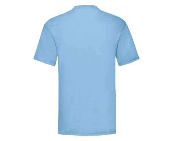 Футболка мужская VALUEWEIGHT T 165, небесно-голубой_S, 100% хлопок, Цвет: голубой, Размер: S, изображение 2