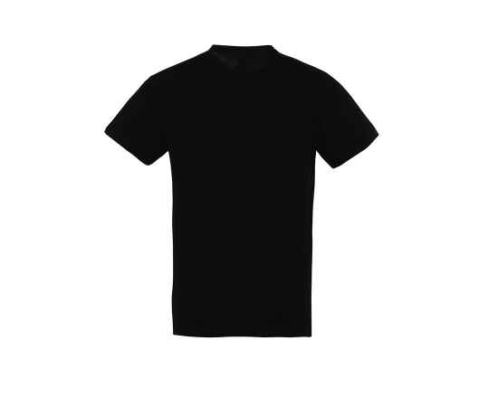 Футболка мужская REGENT, глубокий черный, XXS, 100% хлопок, 150 г/м2, Цвет: Чёрный, Размер: XXS, изображение 2