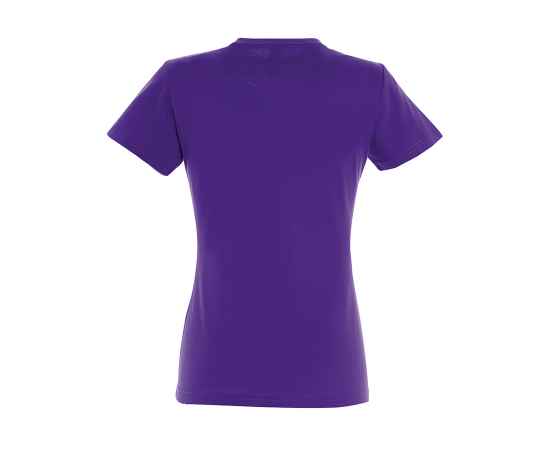 Футболка женская IMPERIAL WOMEN, фиолетовый_M, 100% х/б, 190 г/м2, Цвет: фиолетовый, Размер: M, изображение 2