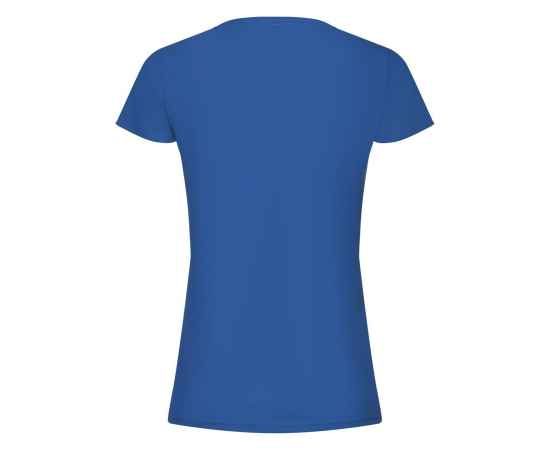 Футболка женская 'Original T', ярко-синий_L, 100% х/б, 145 г/м2, Цвет: синий, Размер: L, изображение 2