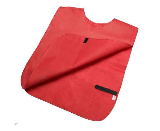 Футбольный жилет 'Vestr', красный,  100% п/э, Цвет: красный, Размер: 66*53 см, изображение 2