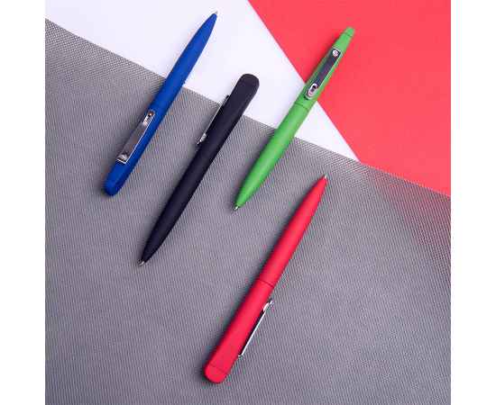 IQ, ручка с флешкой, 8 GB, синий/хром, металл, Цвет: синий, серебристый, изображение 4
