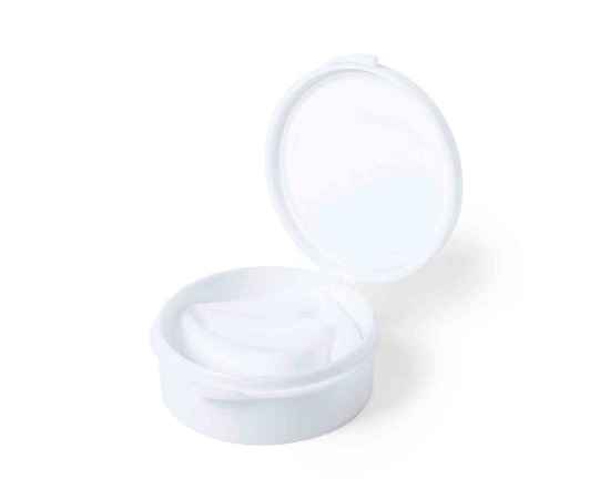 Коктейльная трубочка LADIX в футляре, 5,4х2см, силикон, антибактериальный пластик, Цвет: белый, изображение 4