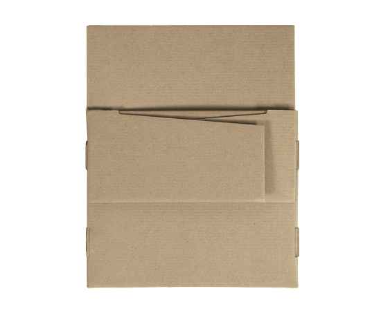 Коробка подарочная Big BOX,  картон МГК бур., самосборная, Цвет: коричневый, изображение 3