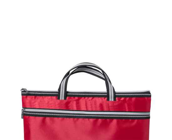 Конференц-сумка NORTON, красный, 37 х 30 см, 100% полиэстер 300D, Цвет: красный, изображение 2