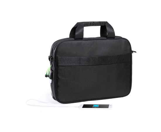 Конференц-сумка BALDONY, черный, 38 х 29,5 x 8,5 см, 100% полиэстер 600D, Цвет: Чёрный, изображение 5