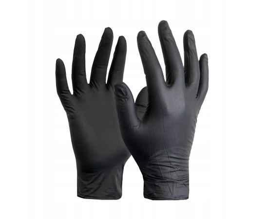 Комплект СИЗ #2 (маска черная, антисептик, перчатки черные), упаковано в жестяную банку, Цвет: Чёрный, изображение 6