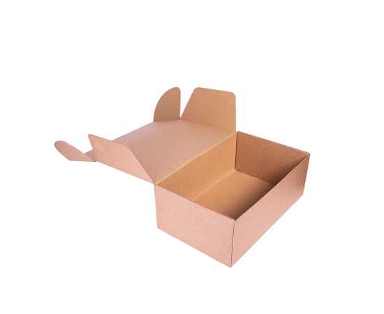 Коробка  подарочная 40х25х15 см, Цвет: бежевый, изображение 2