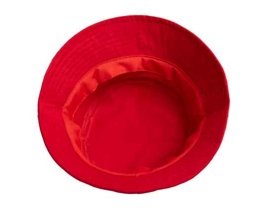 Панама BRIM, красный, 100% хлопок, твил, 250 г/м2, Цвет: красный, изображение 3