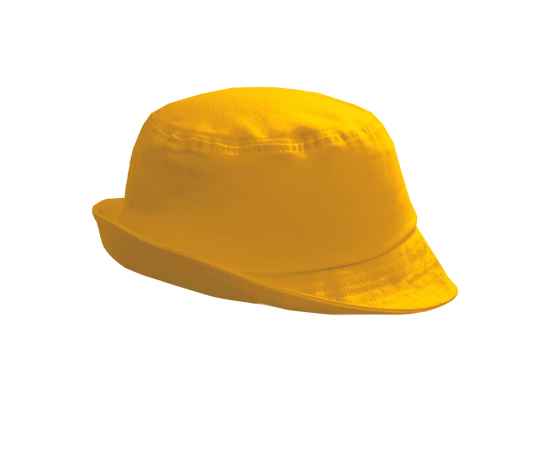 Панама BRIM, желтый, 100% хлопок, твил, 250 г/м2, Цвет: желтый, изображение 2