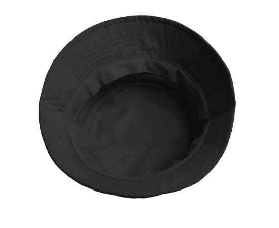 Панама BRIM, черный, 100% хлопок, твил, 250 г/м2, Цвет: черный, изображение 3