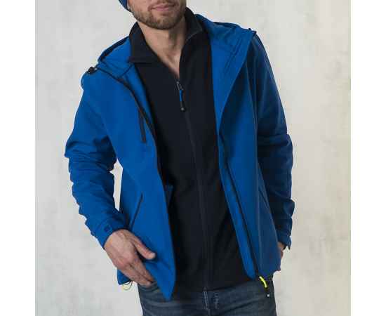 Куртка Innsbruck Man, черный_S, 96% п/э, 4% эластан, Цвет: Чёрный, Размер: S, изображение 7