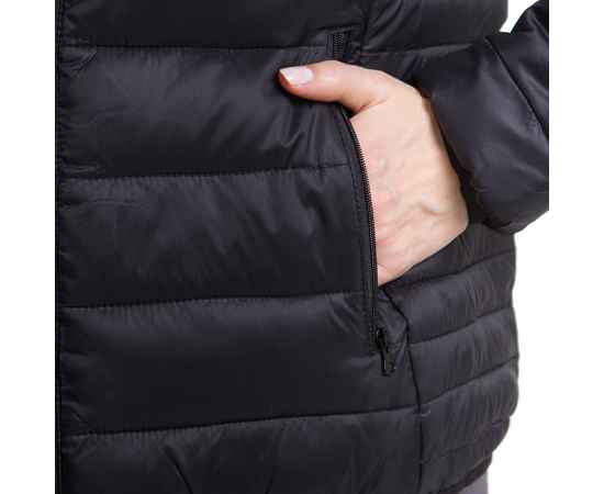 Куртка мужская 'Vilnius Man', черный_ S, 100% нейлон, 20D, подкладка: 100% полиэстер, 300T, Цвет: Чёрный, Размер: S, изображение 3