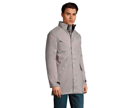 Куртка мужская ROBYN, серый, XS, 100% п/э, 170 г/м2, Цвет: серый, Размер: XS, изображение 4