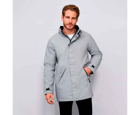 Куртка мужская ROBYN, серый, XS, 100% п/э, 170 г/м2, Цвет: серый, Размер: XS, изображение 7