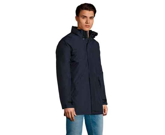 Куртка мужская ROBYN, темно-синий, XS, 100% п/э, 170 г/м2, Цвет: тёмно-синий, Размер: XS, изображение 4