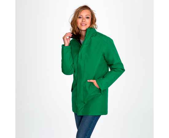 Куртка 'Robyn', зеленый_XS, 100% п/э, 170 г/м2, Цвет: зеленый, Размер: XS, изображение 6