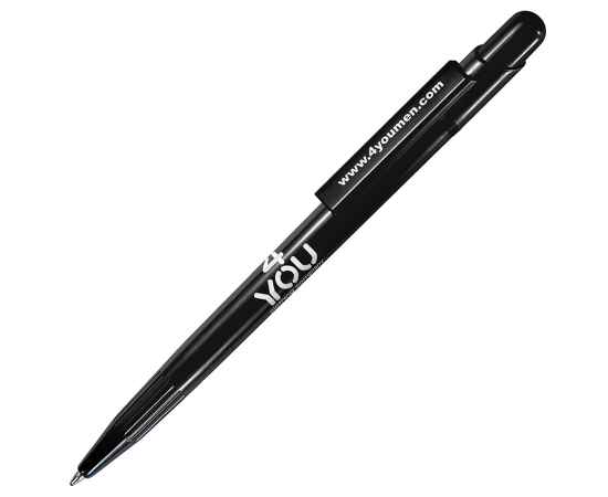 MIR, ручка шариковая, черный, пластик, Цвет: черный, изображение 2