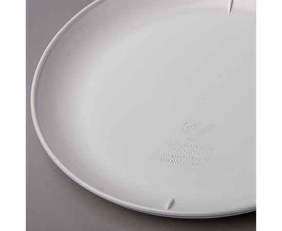 Летающая тарелка, белый, 21,4 см,  пластик, изображение 5