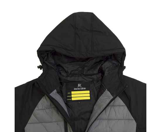 Куртка мужская 'TIBET',серый/чёрный,3XL, 100% нейлон, 200  г/м2, Цвет: серый, черный, Размер: 3XL, изображение 5