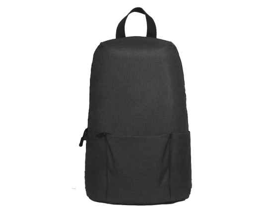 Рюкзак BASIC, темно серый меланж, 27x40x14 см, oxford 300D, Цвет: темно-серый, изображение 4