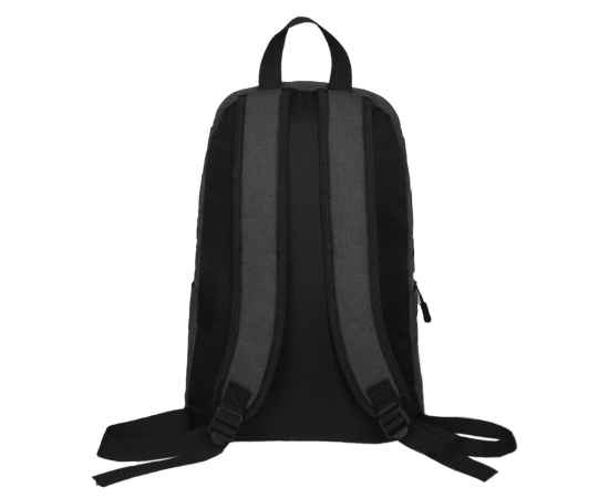 Рюкзак BASIC, темно серый меланж, 27x40x14 см, oxford 300D, Цвет: темно-серый, изображение 5