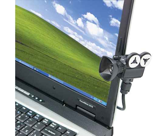 Веб-камера с микрофоном 'Мотор!', USB разъем, пластик, Цвет: Чёрный, изображение 2
