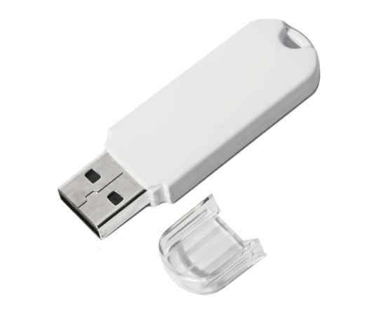 USB flash-карта UNIVERSAL (8Гб), белая, 5,8х1,7х0,6 см, пластик, изображение 2