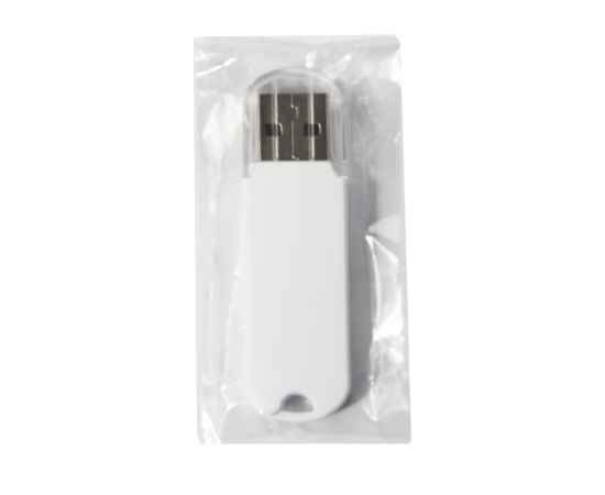 USB flash-карта UNIVERSAL (8Гб), белая, 5,8х1,7х0,6 см, пластик, изображение 3
