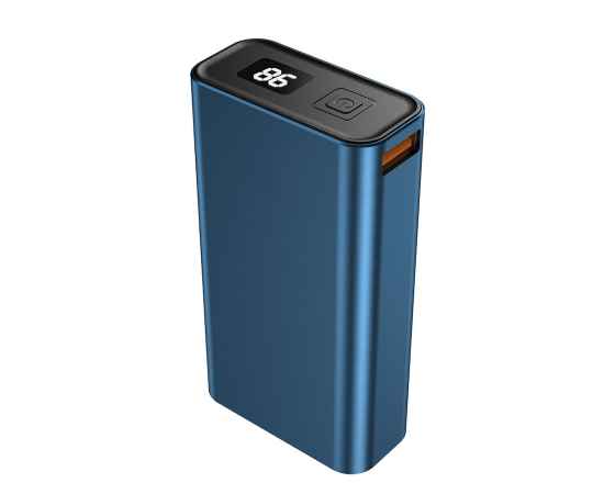 Внешний аккумулятор AMARANTH 10MDQ , 10000 мАч, металл, синий, Цвет: синий, изображение 8