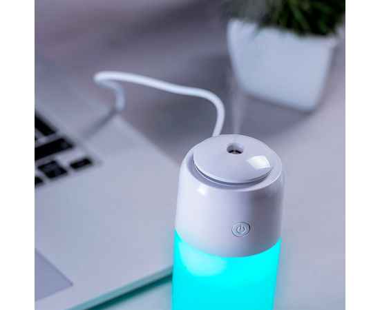 Увлажнитель воздуха TRUDY с LED подсветкой, емкость 200 мл, материал пластик, цвет белый, изображение 2