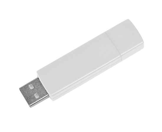 USB flash-карта 'Twist' (8Гб),белая, 6х1,7х1см,пластик, Цвет: белый, изображение 2