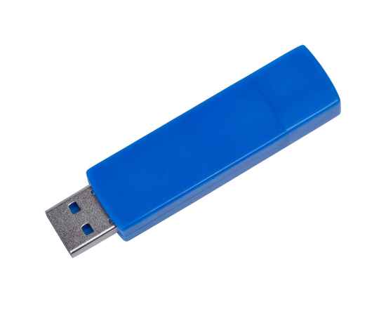 USB flash-карта 'Twist' (8Гб),синяя, 6х1,7х1см,пластик, Цвет: синий, изображение 2