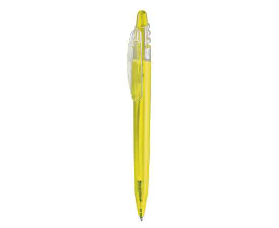 X-8 FROST, ручка шариковая, фростированный желтый, пластик, Цвет: желтый, изображение 2
